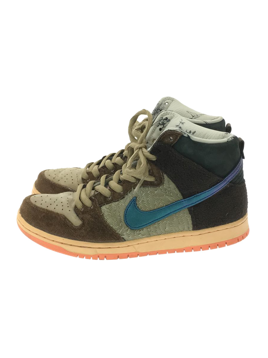 NIKE◆SB DUNK HIGH PRO QS_SB ダンク ハイ プロ QS/26.5cm/BRW/DC6887-200