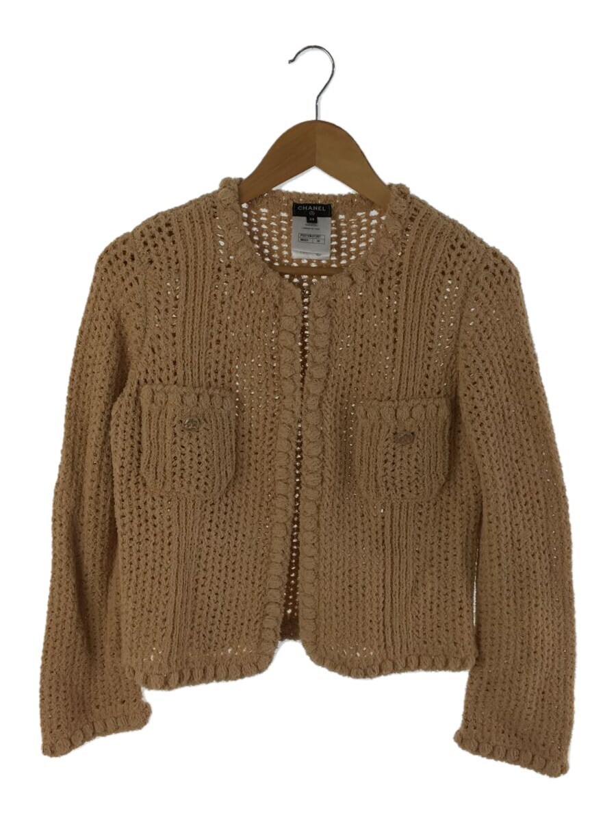 CHANELコットンカーディガン38-