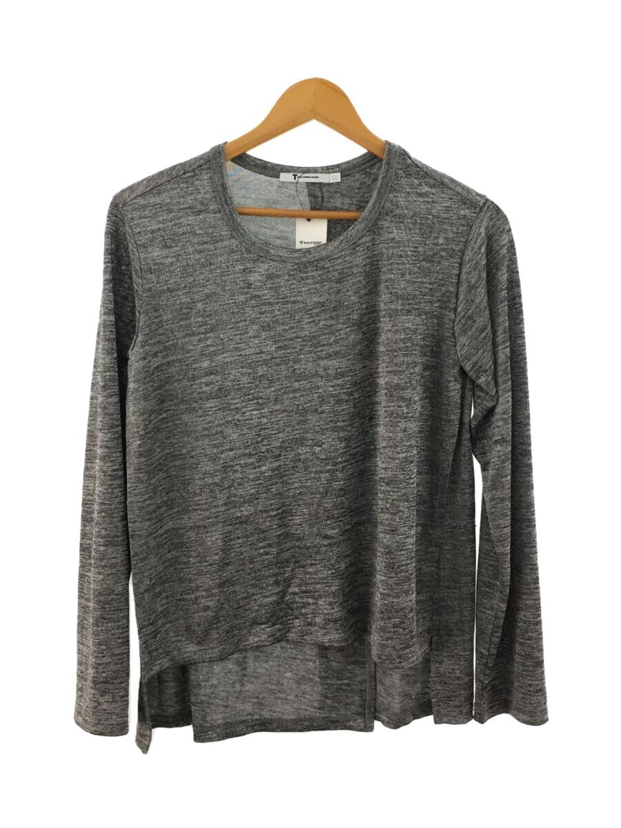 Alexander Wang* long sleeve cut and sewn /XS/ cotton /GRY/ plain 