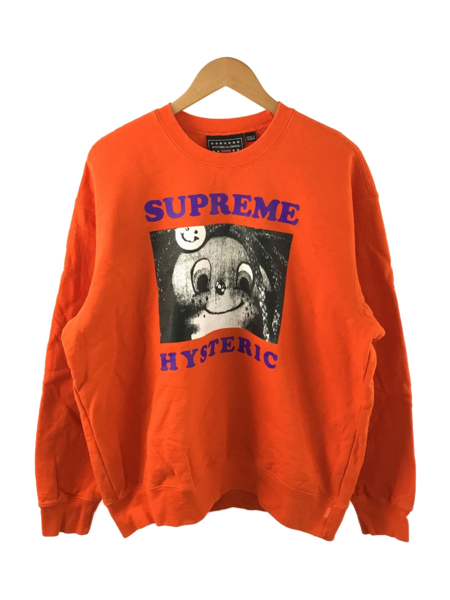 Supreme 21SS HYSTERIC GLAMOUR Crewneck/スウェット/M/コットン/ORN/無地