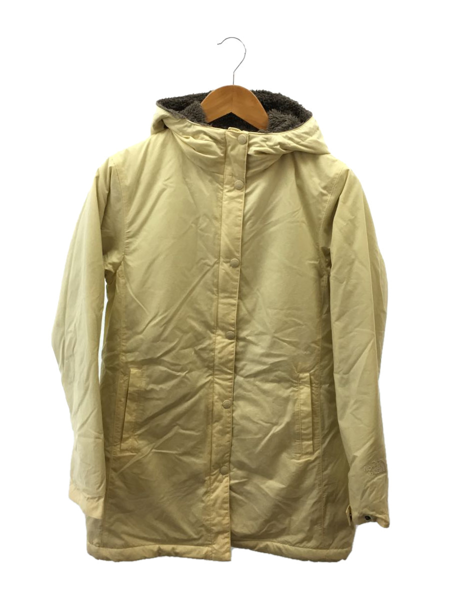 THE NORTH FACE◆COMPACT NOMAD COAT_コンパクト ノマドコート/L/ナイロン/IVO