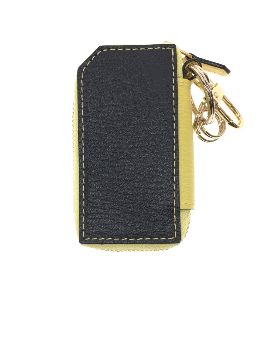 L*arcobaleno* key case / leather /BLK/ plain / lady's 