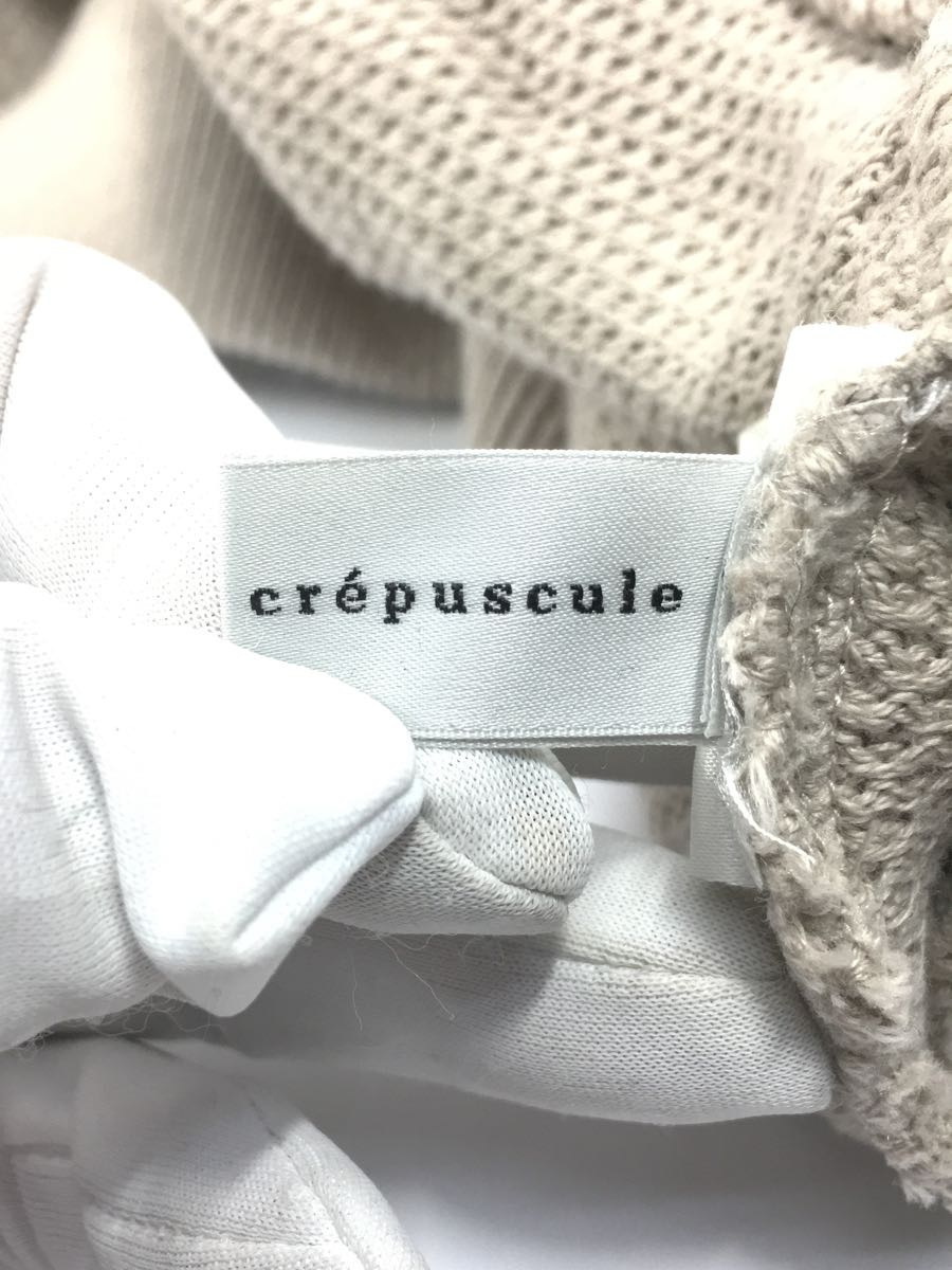 crepuscule◆カーディガン(厚手)/2/コットン/CRM/1703-003_画像3