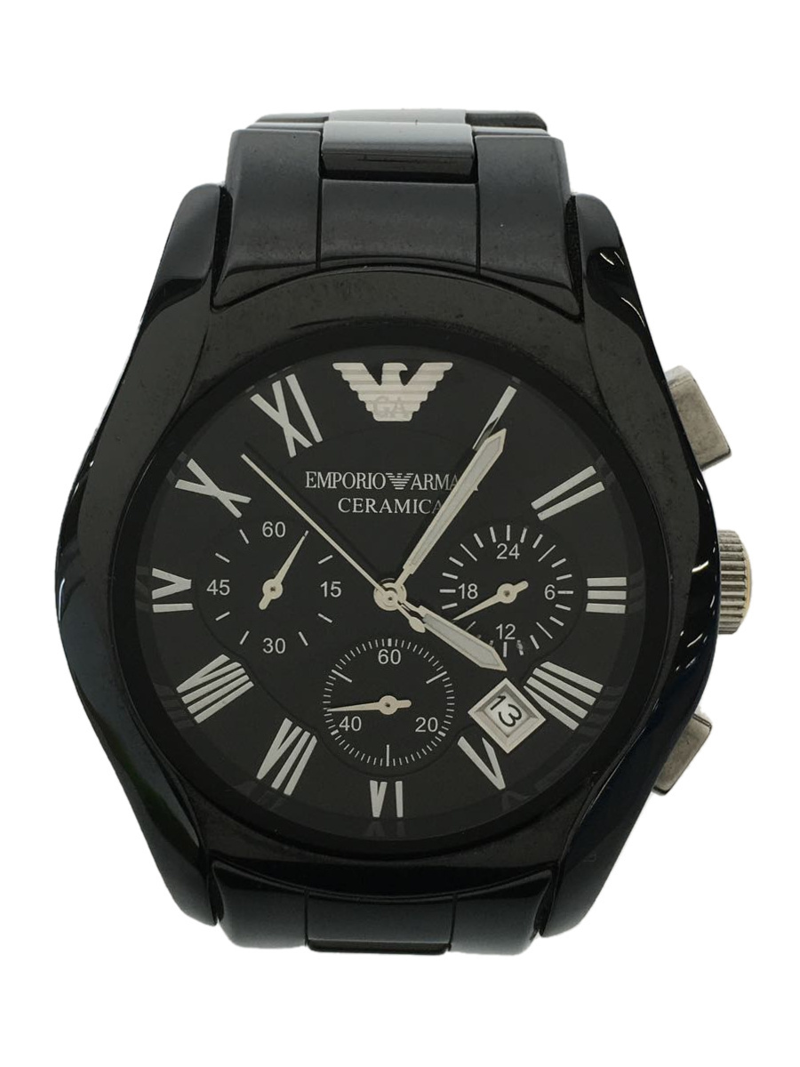 サイズ交換OK】 EMPORIO ARMANI◇クォーツ腕時計/アナログ