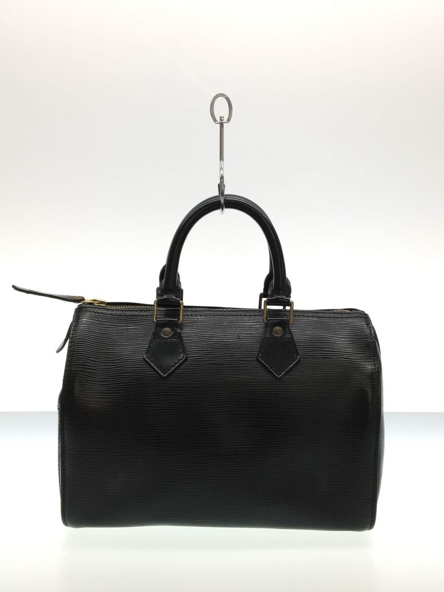 LOUIS VUITTON◇スピーディ30_エピ_BLK/M43002/ハンドバッグ/レザー