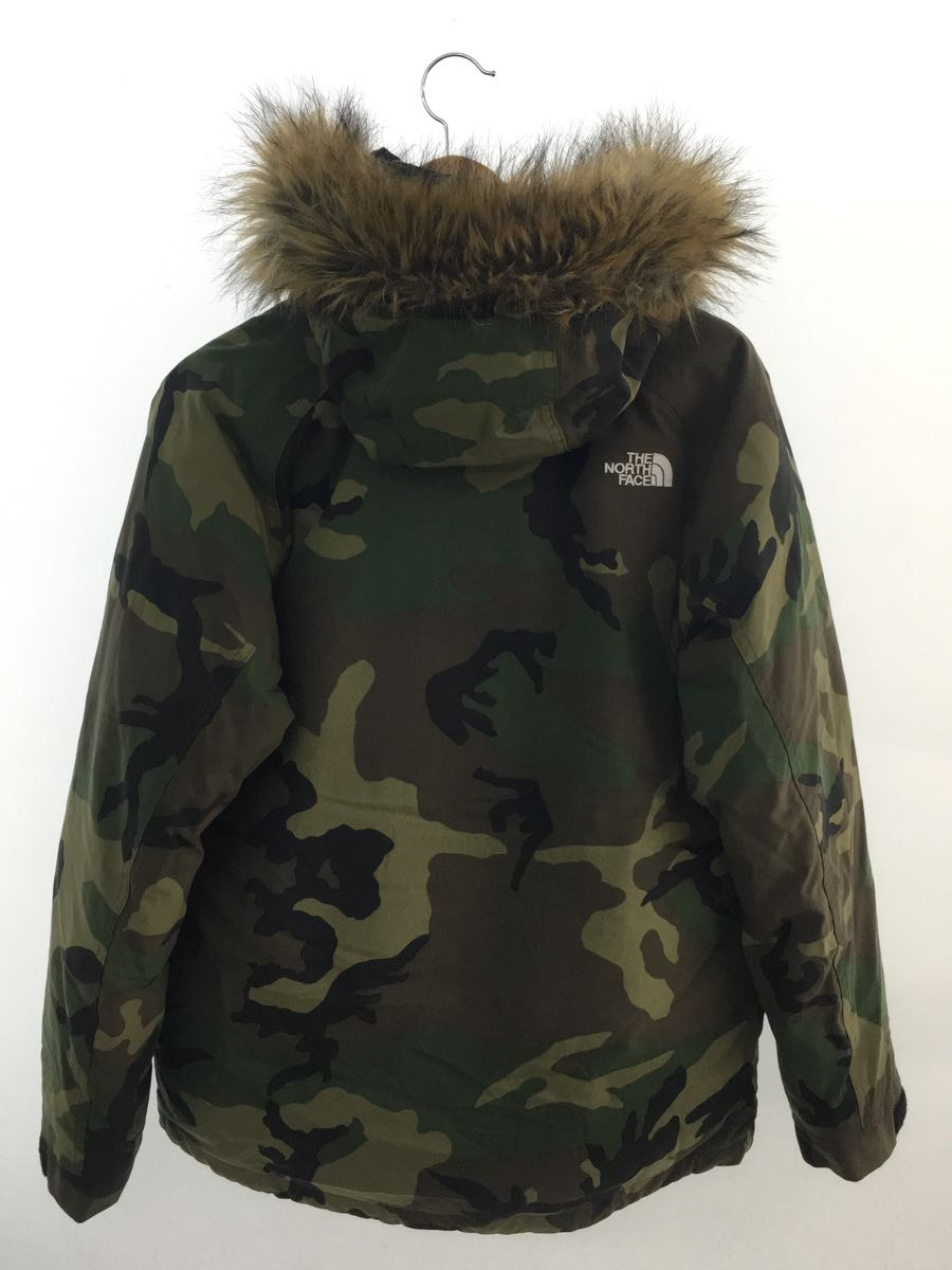 THE NORTH FACE◆NOVELTY ELEBUS JACKET_ノベルティーエレバスジャケット/M/ナイロン/GRN/カモフラ_画像2