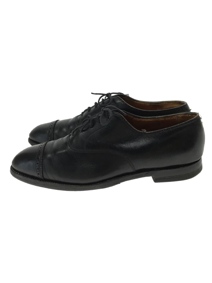 Alden◆ドレスシューズ/UK8.5/BLK/履き口劣化/ほつれ_画像1