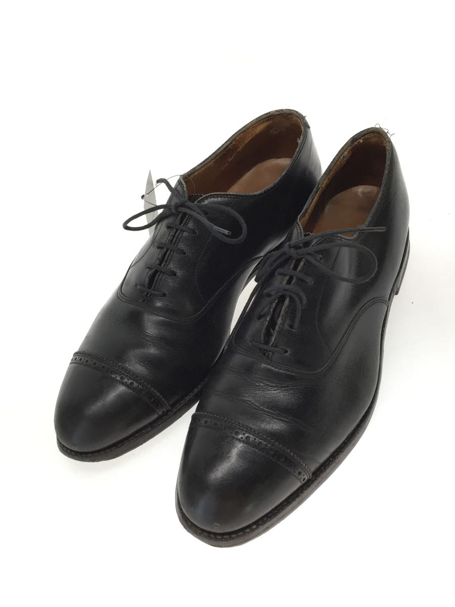 Alden◆ドレスシューズ/UK8.5/BLK/履き口劣化/ほつれ_画像2