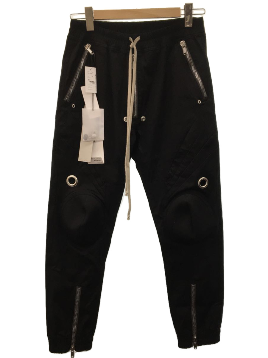 Rick Owens◆ボトム/38/コットン/BLK/RU01B1368-TE/22SS/BIKER JOGGERS