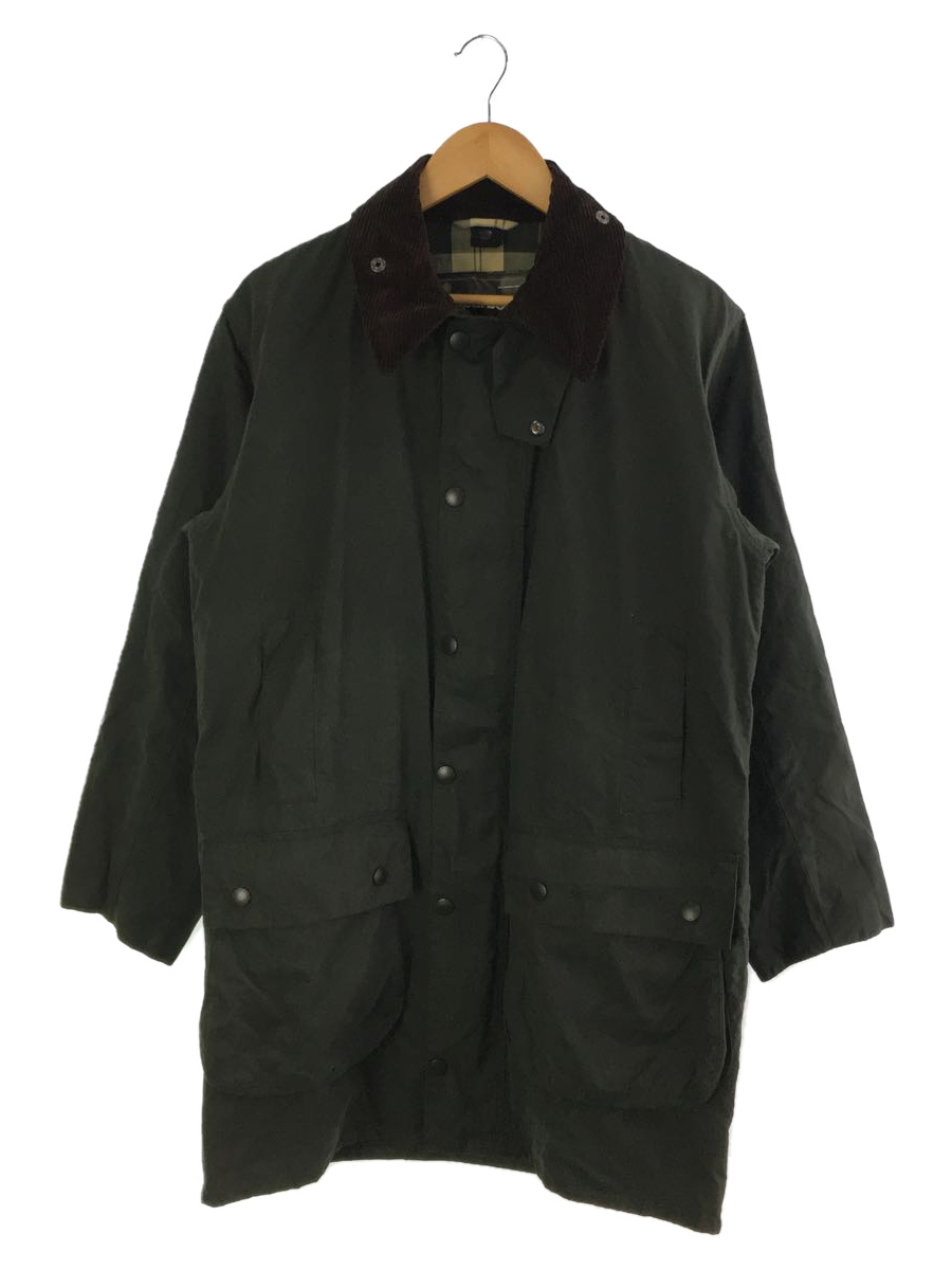 Barbour◆21AW/BORDER WAX JACKET/MWX0008SG91/ブルゾン/38/コットン/KHK_画像1