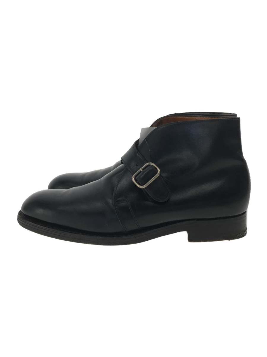 JOHN LOBB◆VARESE/シングルモンク/チャッカブーツ/UK6.5/ブラック/レザー