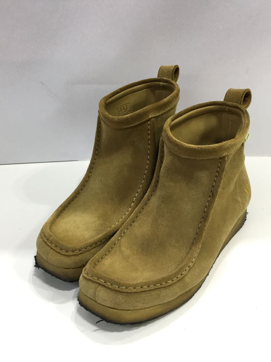 Clarks◆チャッカブーツ/UK8/BEG/スウェード/11-32-1052-100-21-21/クラークス_画像2