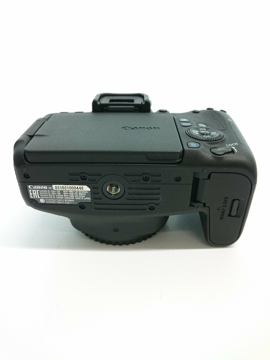 定期入れの EOS CANON◇デジタル一眼カメラ 9000D レンズキット USM IS