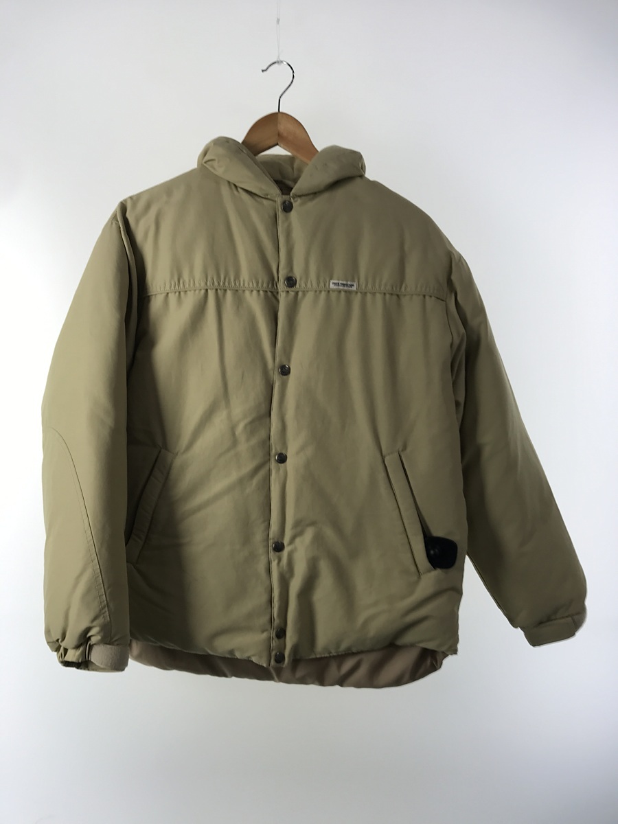 COOTIE◆20AW/Weather Cloth Oversized Down Jacket/S/コットン/ベージュ/ダウン