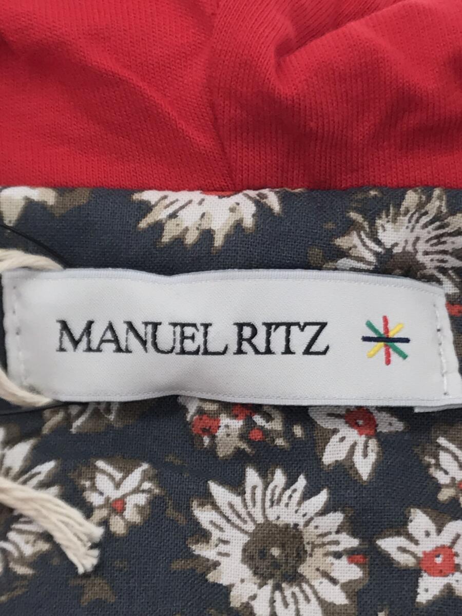 MANUEL RITZ KIDS/エルボーパッチ/パーカー/サイズ:12A/コットン/RED/イタリア製_画像4