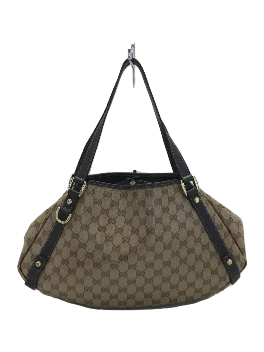 GUCCI◇ショルダーバッグ_GGプラス/PVC/BRW beneprojetodevida.com.br