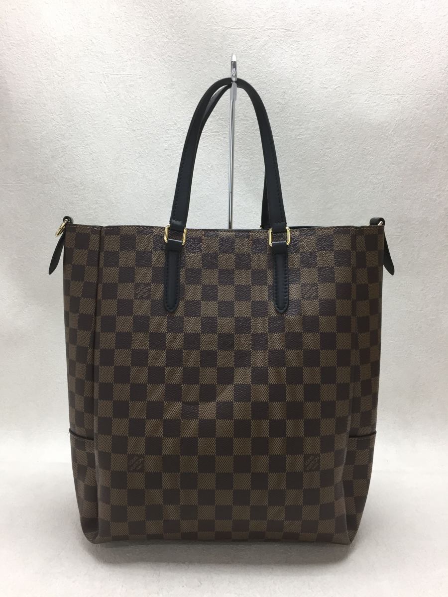 LOUIS VUITTON◆ルイヴィトン/トートバッグ/PVC/ブラウン_画像1