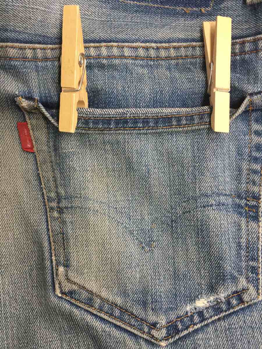 Levi's◇70s/66/517/ブーツカットパンツ/デニム/ボタン裏2/スモールe