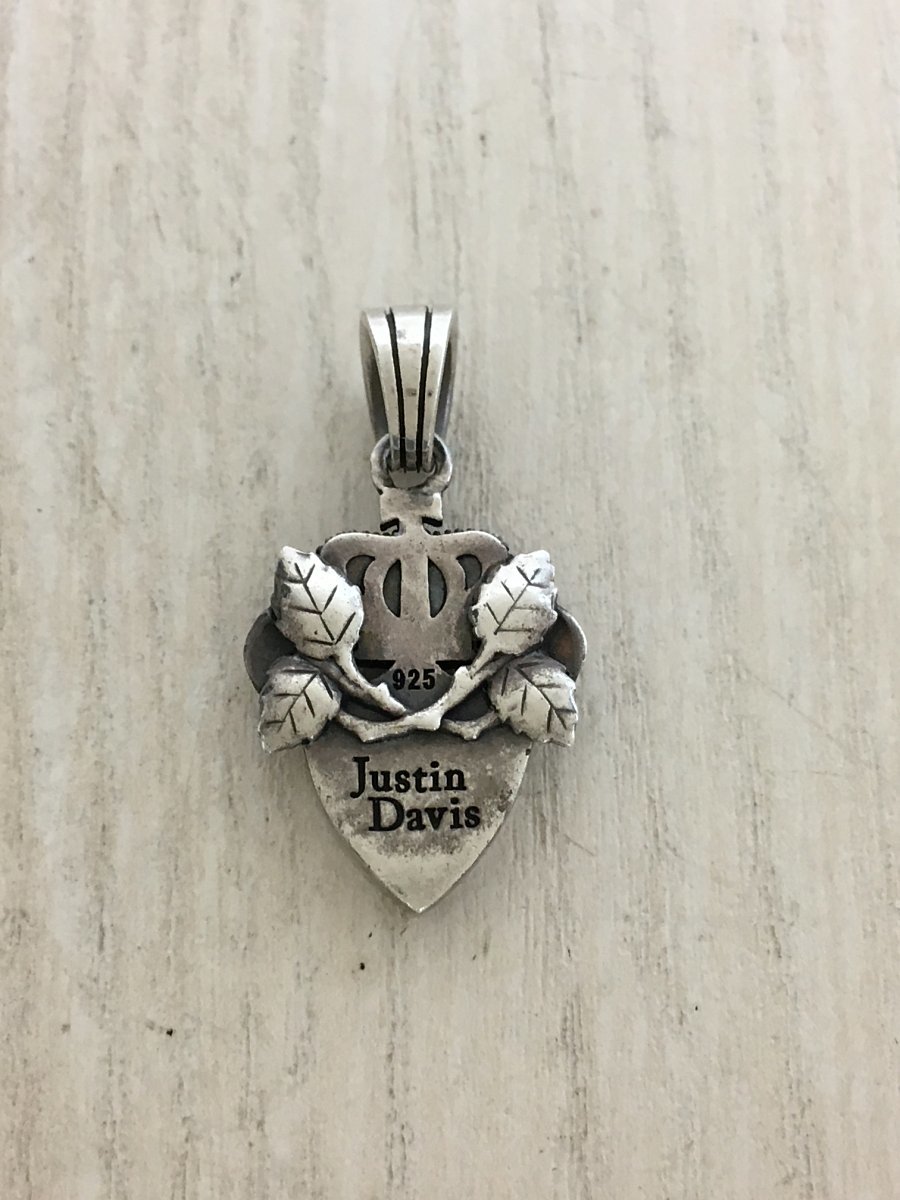 本命ギフト Justin Davis ペンダントトップ SV925 wdconline.org