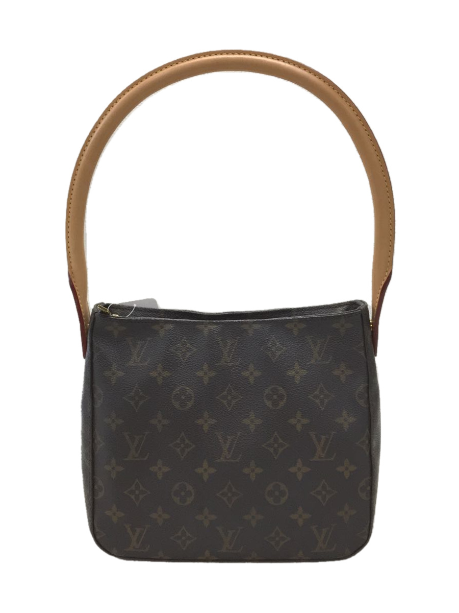 LOUIS VUITTON◆トートバッグ/PVC/BRW/総柄/ルーピングMM