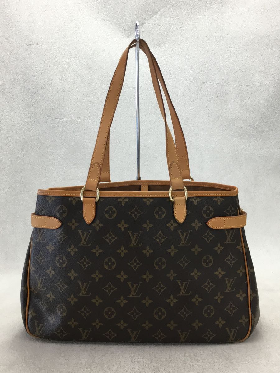 LOUIS VUITTON◆バティニョールオリゾンタ/モノグラム/PVC/BRW/総柄/M51154_画像4