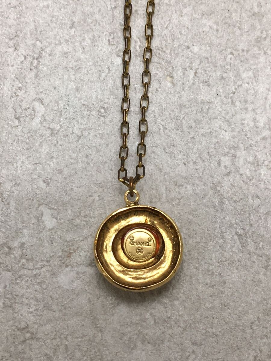 CHANEL◇ココマーク/オールド/ネックレス/ /GLD/トップ有