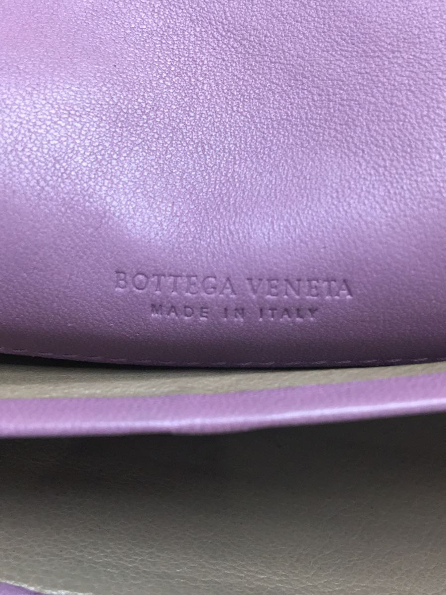 BOTTEGA VENETA◆長財布/レザー/パープル/アニマル/イントレチャート/パイソン_画像3