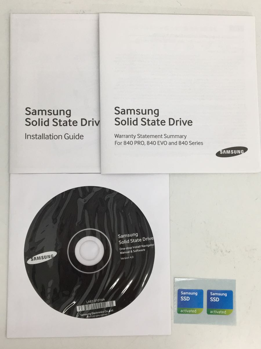 SAMSUNG◆パソコン周辺機器/SSD 840 EVO/250GB_画像4