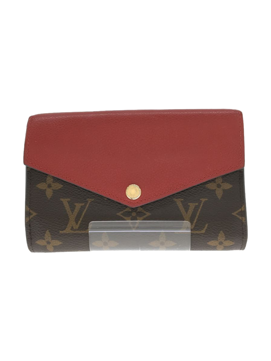 【レビューで送料無料】 LOUIS VUITTON◆ポルトフォイユ・パラスコンパクト_パラスモノグラム/PVC/BRW/M60140 その他 【レビューで送料無料】 LOUIS VUITTON◆ポルトフォイユ・パラスコンパクト_パラスモノグラム/PVC/BRW/M60140 その他