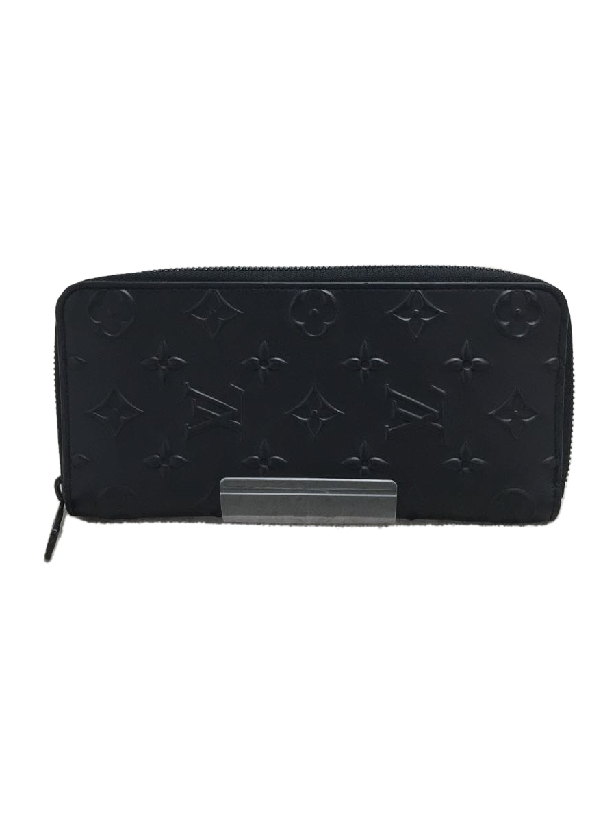 LOUIS VUITTON◇長財布/レザー/BLK/総柄 www.anac-mali.org