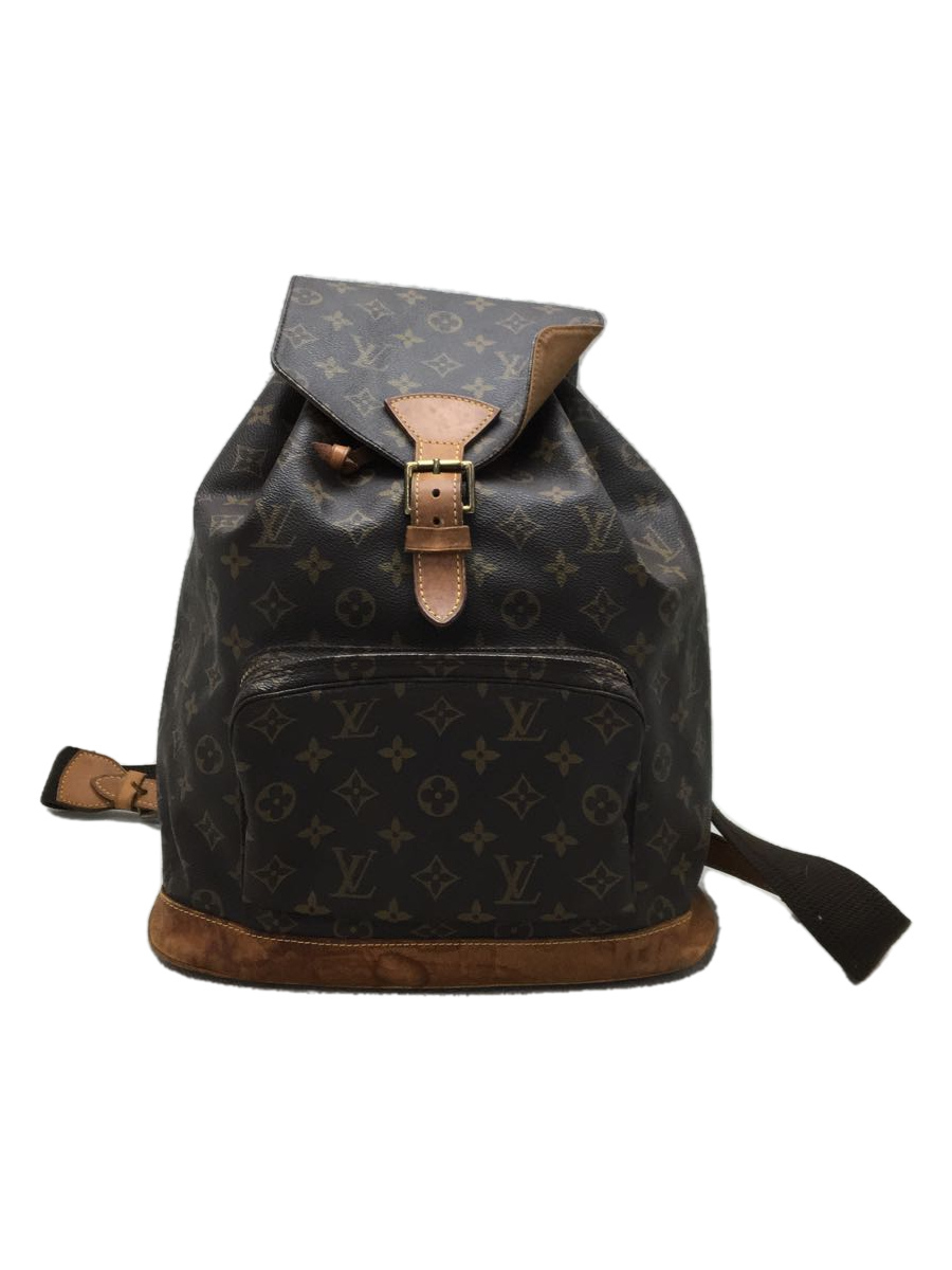 LOUIS VUITTON◇M51135/モンスリ_モノグラムキャンバス/リュック/MADE