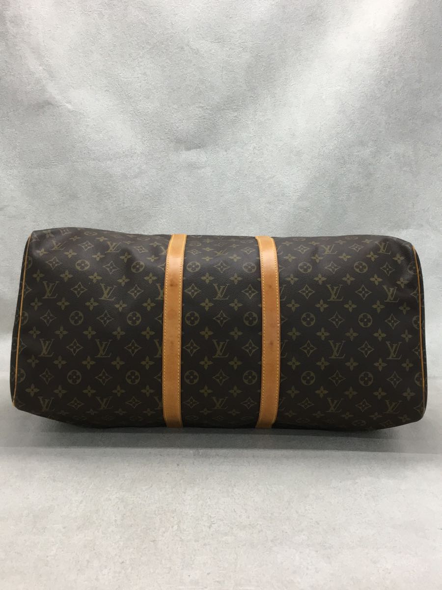 LOUIS VUITTON◆キーポル55_モノグラムキャンバス/PVC/BRW_画像5