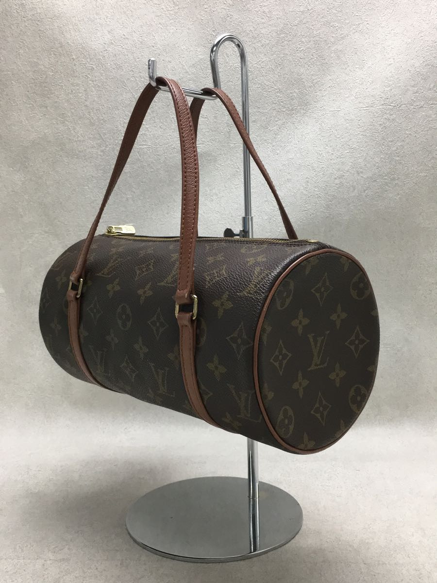 LOUIS VUITTON◆パピヨン26/ボストンバッグ/-/BRW/総柄/M51386/スレ有_画像2