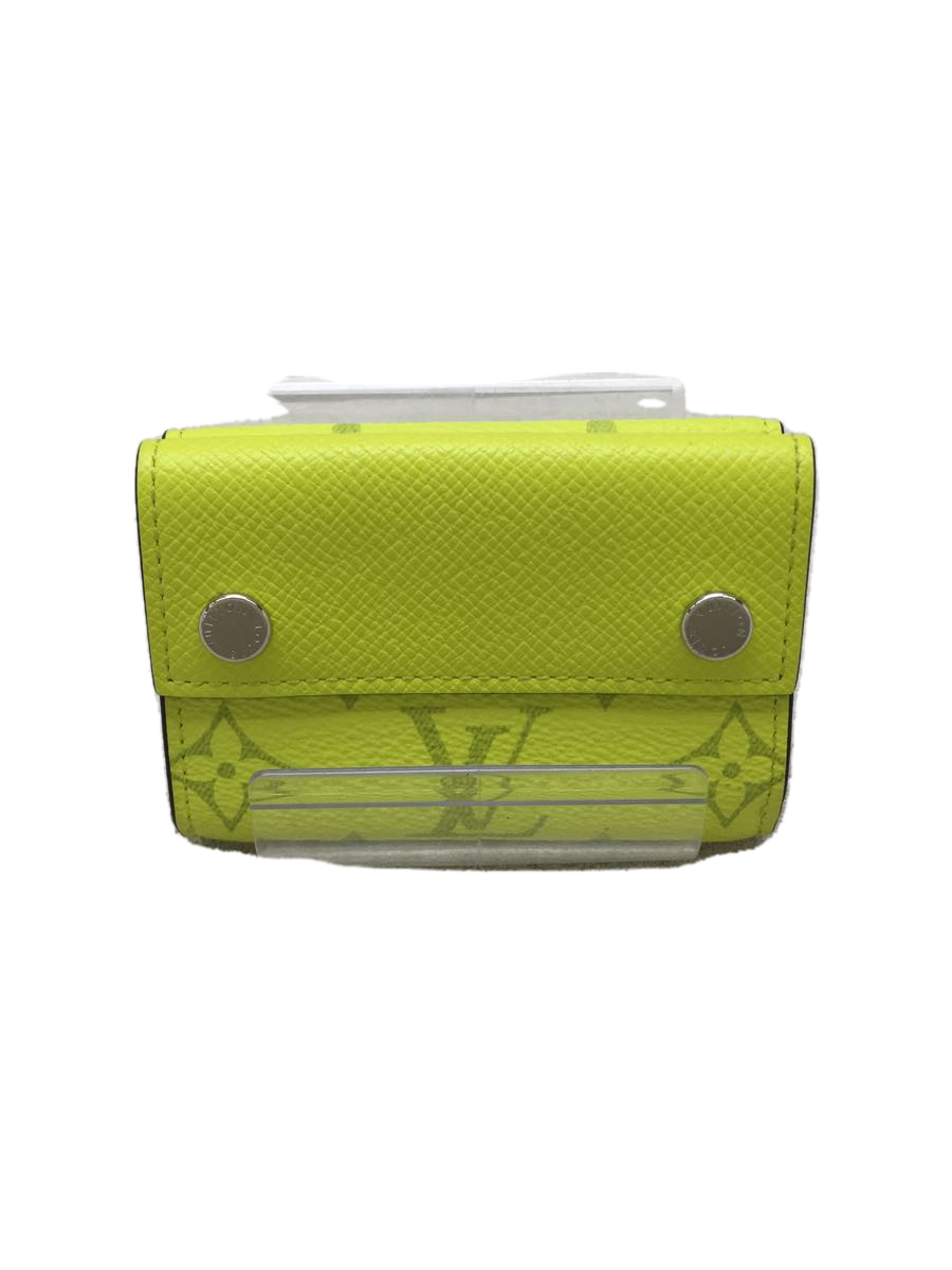 Louis Vuitton Taigarama Discovery Compact Wallet M67629 Women,Men Taigarama  Wallet (tri-fold) Jaune