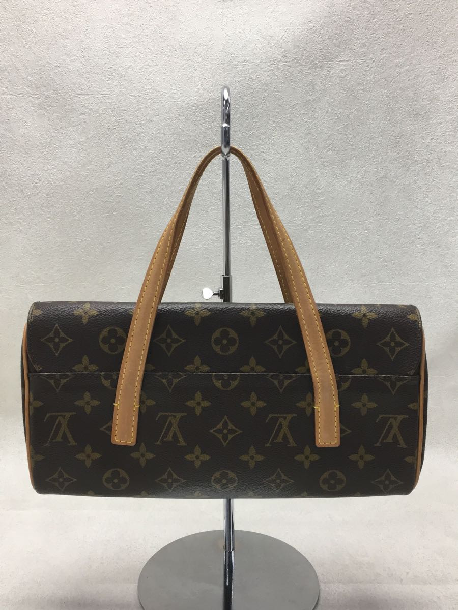 LOUIS VUITTON◆M51902/モノグラムソナチネ/ハンドバッグ[仕入]/レザー/BRW/総柄_画像4