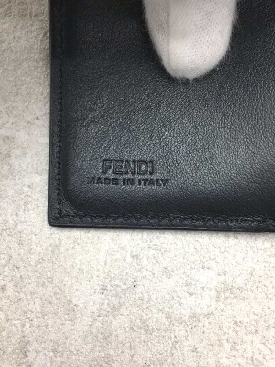 FENDI◇8M0395/エフイズフェンディ/3つ折り財布/レザー/マルチカラー
