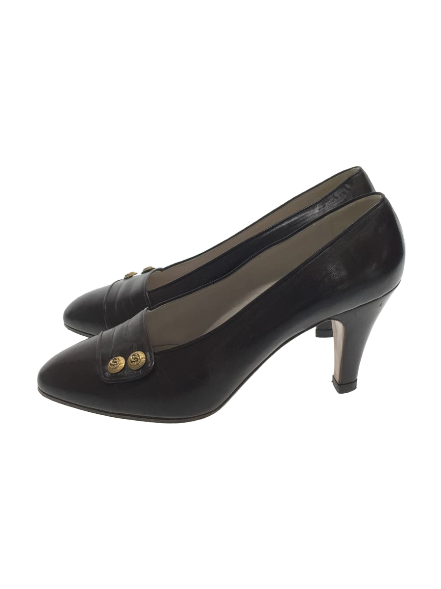 小物などお買い得な福袋 CHANEL◇パンプス/UK7.5/ブラウン/レザー