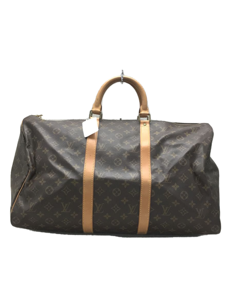 LOUIS VUITTON◇ボストンバッグ[仕入]/PVC/BRW/総柄-