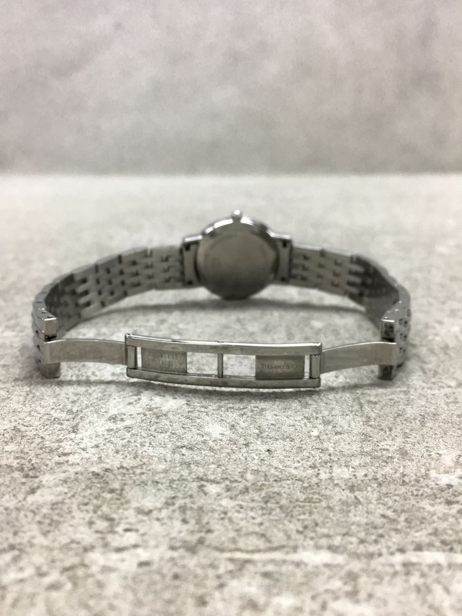 TIFFANY&Co.* кварц наручные часы / аналог / нержавеющая сталь / серебряный /SS/L151
