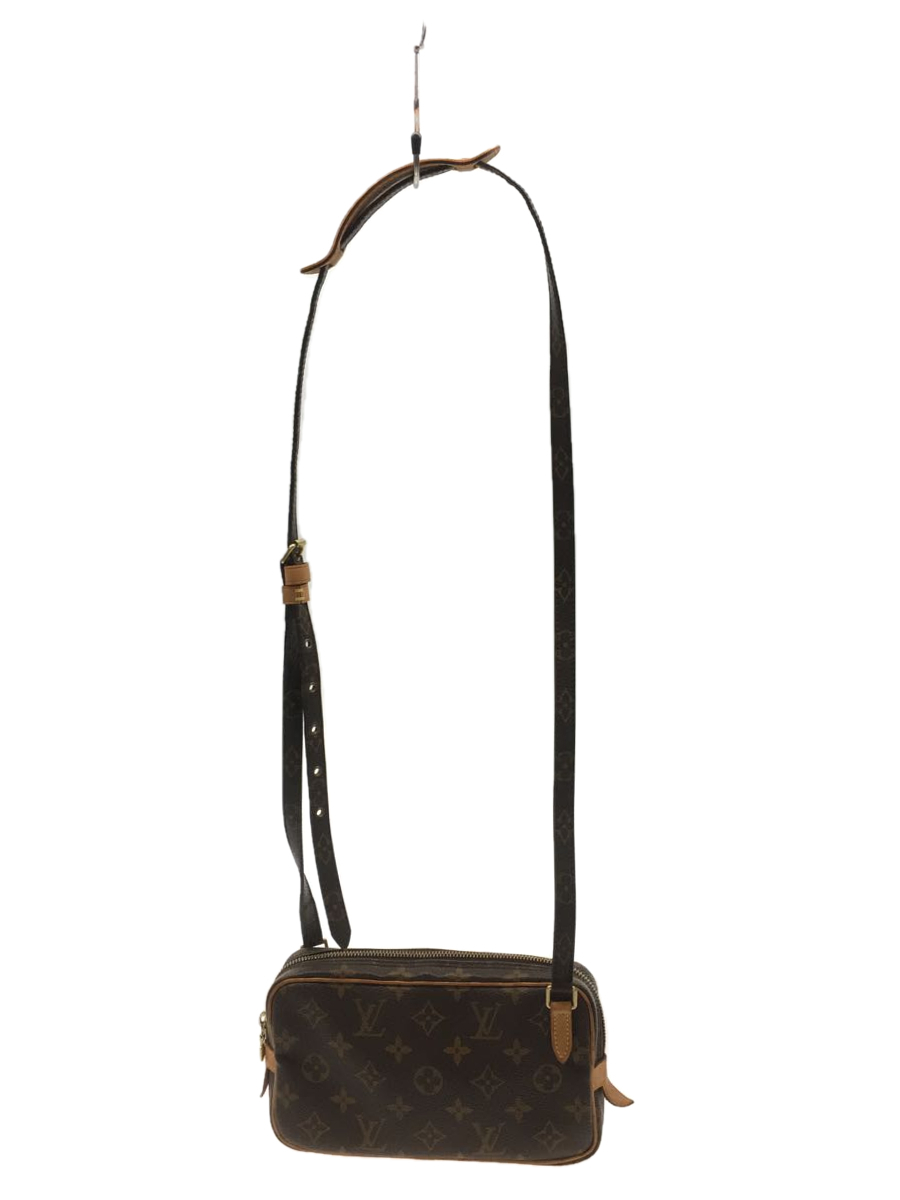 LOUIS VUITTON◇ポシェット・マルリーバンドリエール_モノグラム_BRW