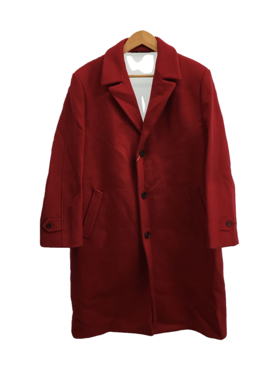 完成品 Martin Margiela◆Chester coat/38/ウール/RED/S51AA0163 Sサイズ