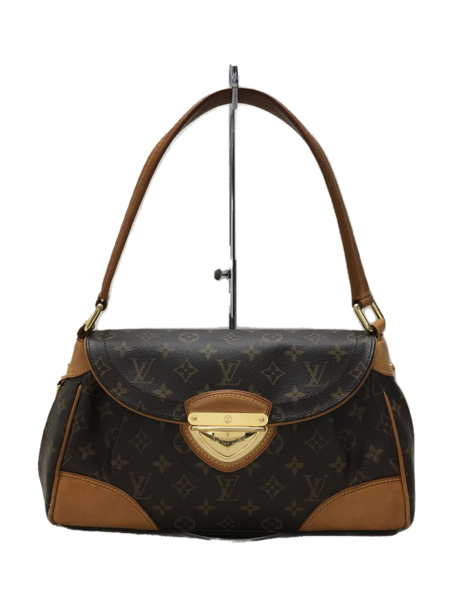 LOUIS VUITTON◆ビバリーMM_モノグラム_BRW/PVC/BRW