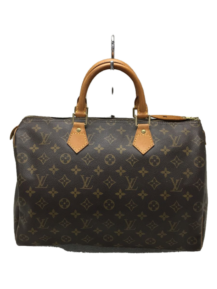 LOUIS VUITTON◇スピーディ35(NEW)_モノグラムキャンバス/PVC/BRW