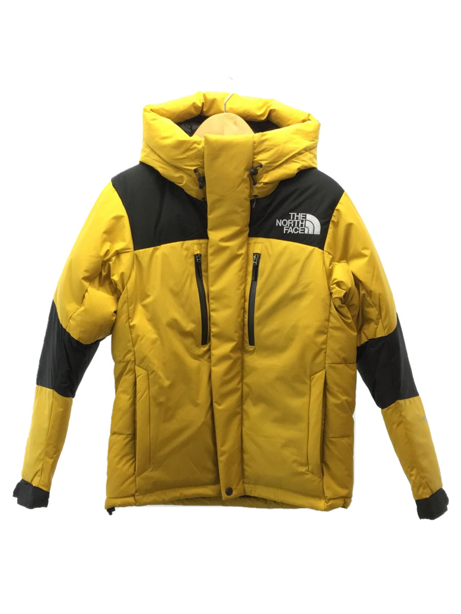THE NORTH FACE◆ノース/QBALTRO LIGHT JACKET/バルトロライトジャケット/S/ナイロン/イエロー/ND91950