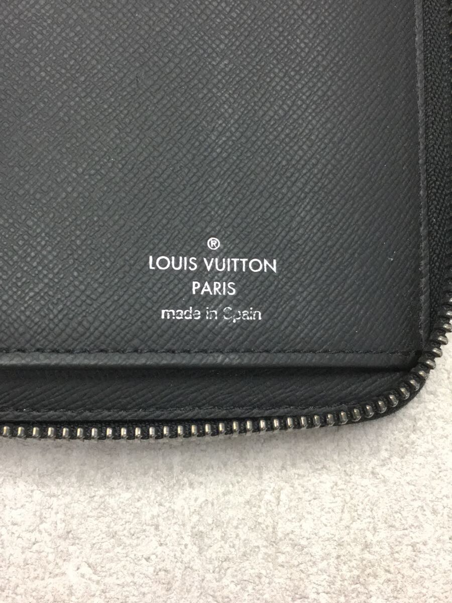 LOUIS VUITTON◆ジッピー・ウォレット・ヴェルティカル_モノグラム・エクリプス_BLK/PVC/BLK/メンズ_画像3