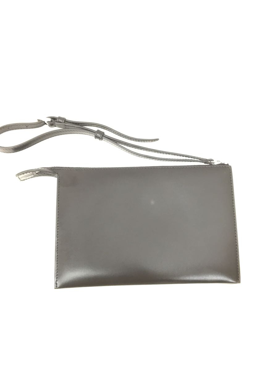 JIL SANDER* clutch bag / cow leather /BLK/ black / Jil Sander /tootie wallet