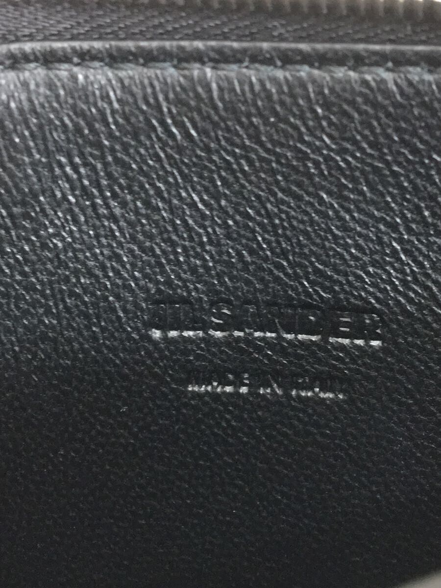 JIL SANDER◇クラッチバッグ/牛革/BLK/ブラック/ジルサンダー/tootie