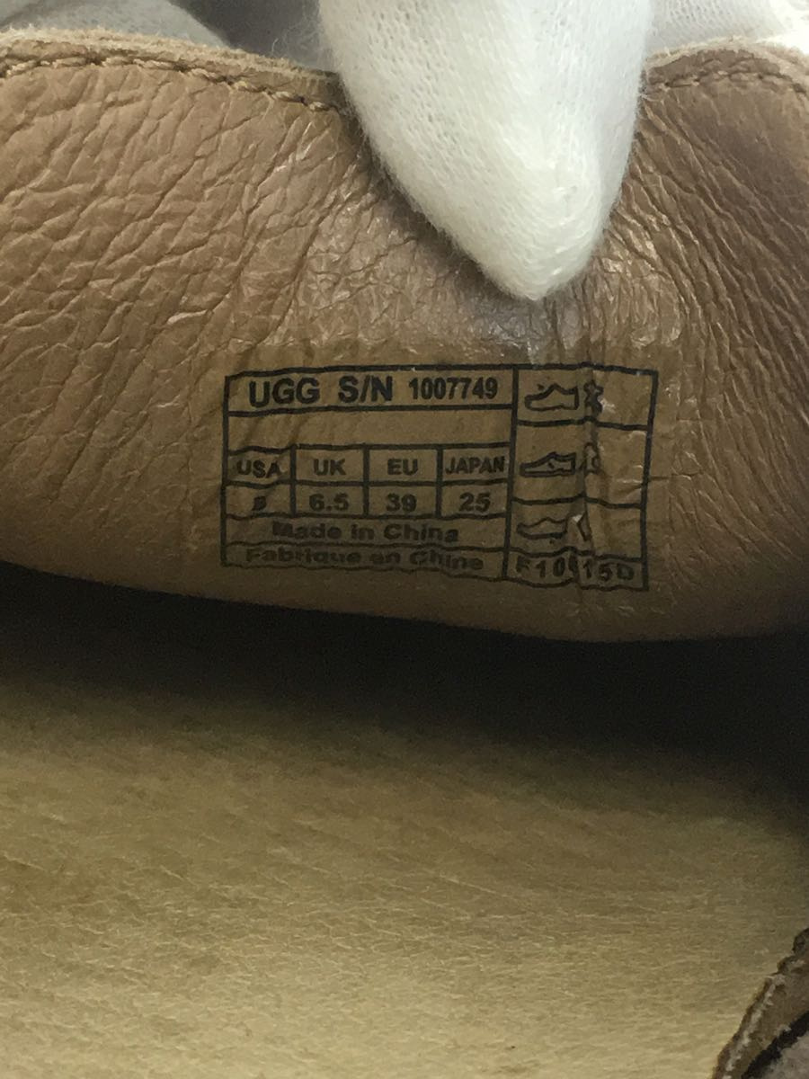 UGG australia◆シューズ/25cm/BEG/スウェード_画像4