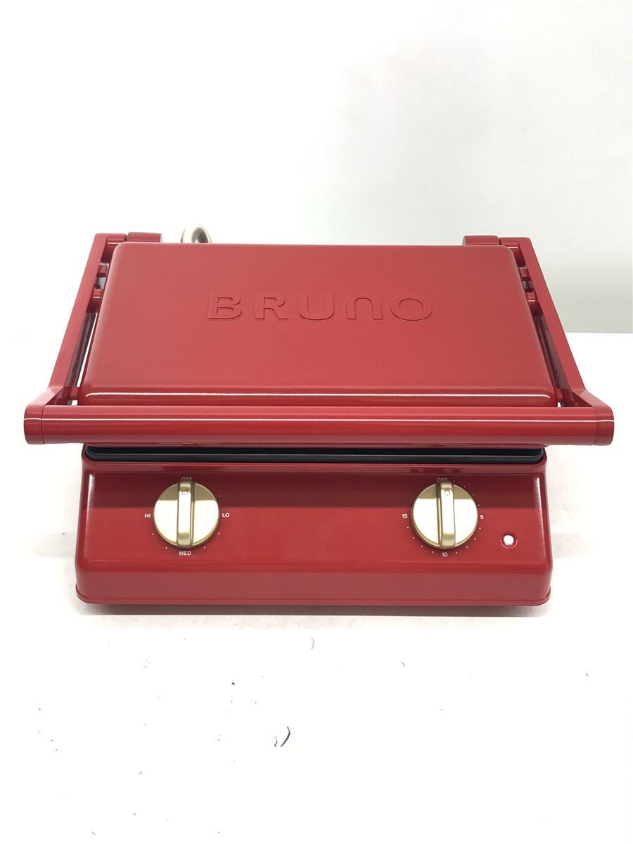 BRUNO◆ブルーノ BOE084-RD グリルサンドメーカーダブル ホットサンドメーカー