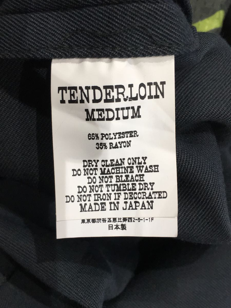 TENDERLOIN◆ジャケット/M/ポリエステル/BLK - 3